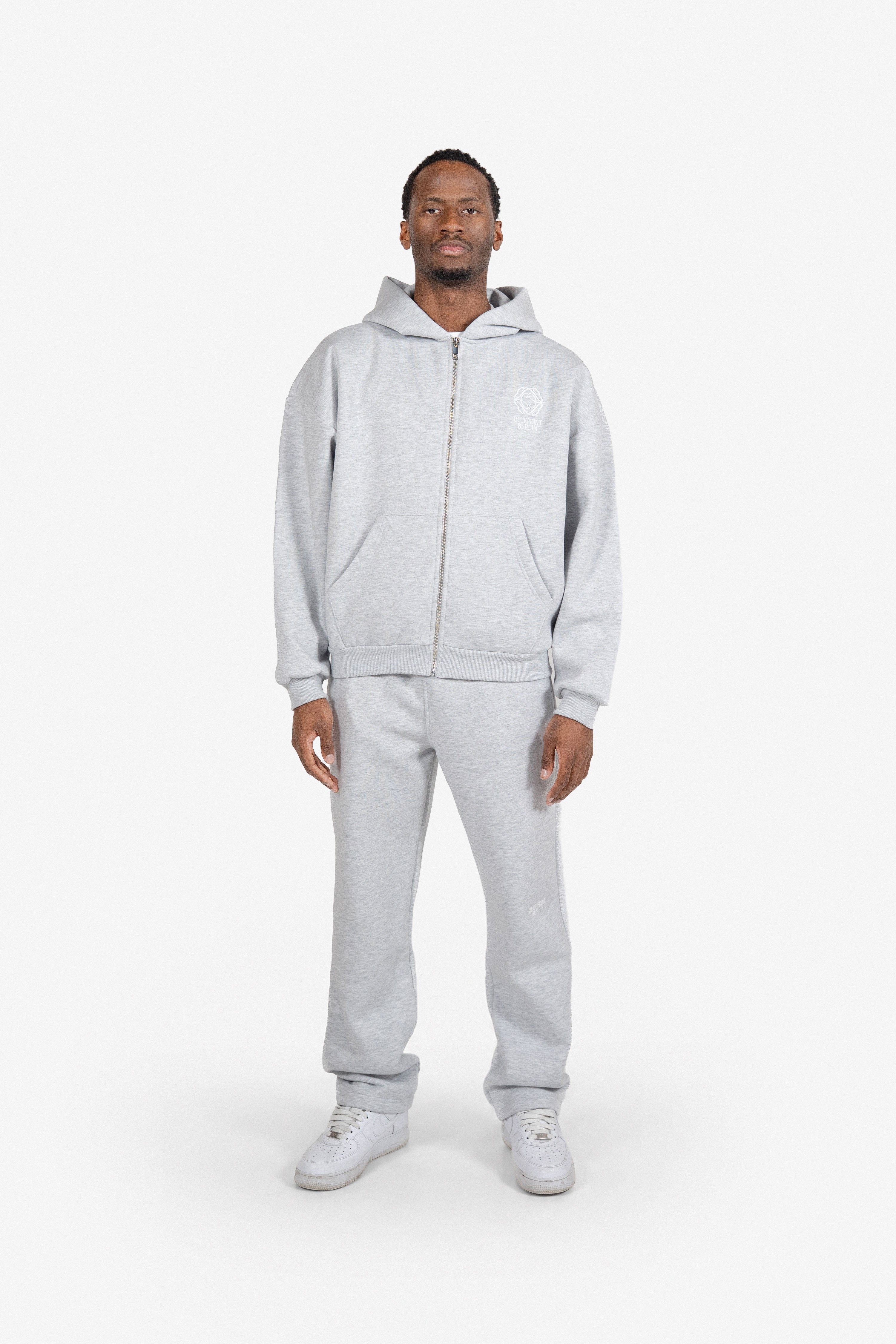 Light Grey Melange Set