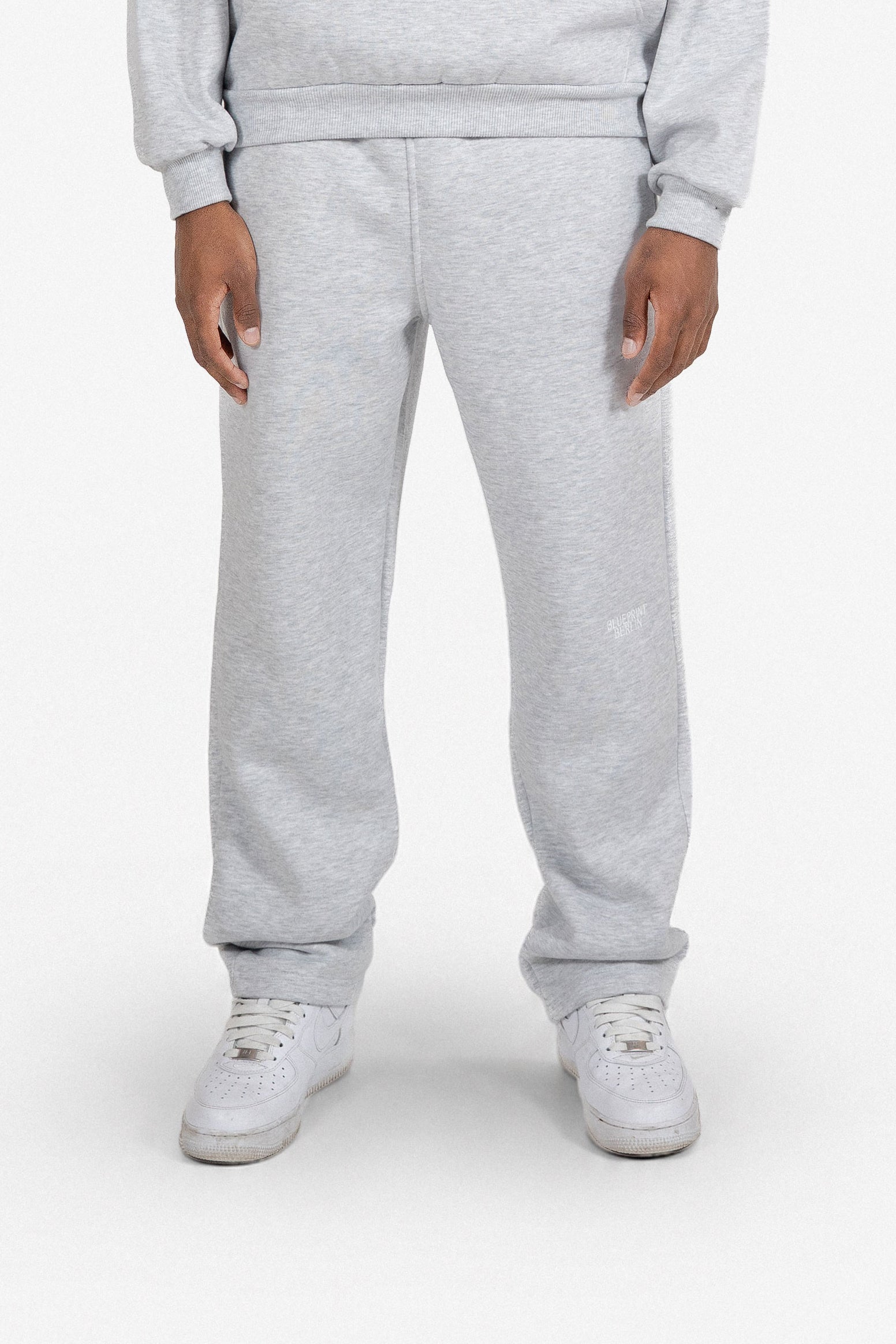 Light Grey Melange Pants