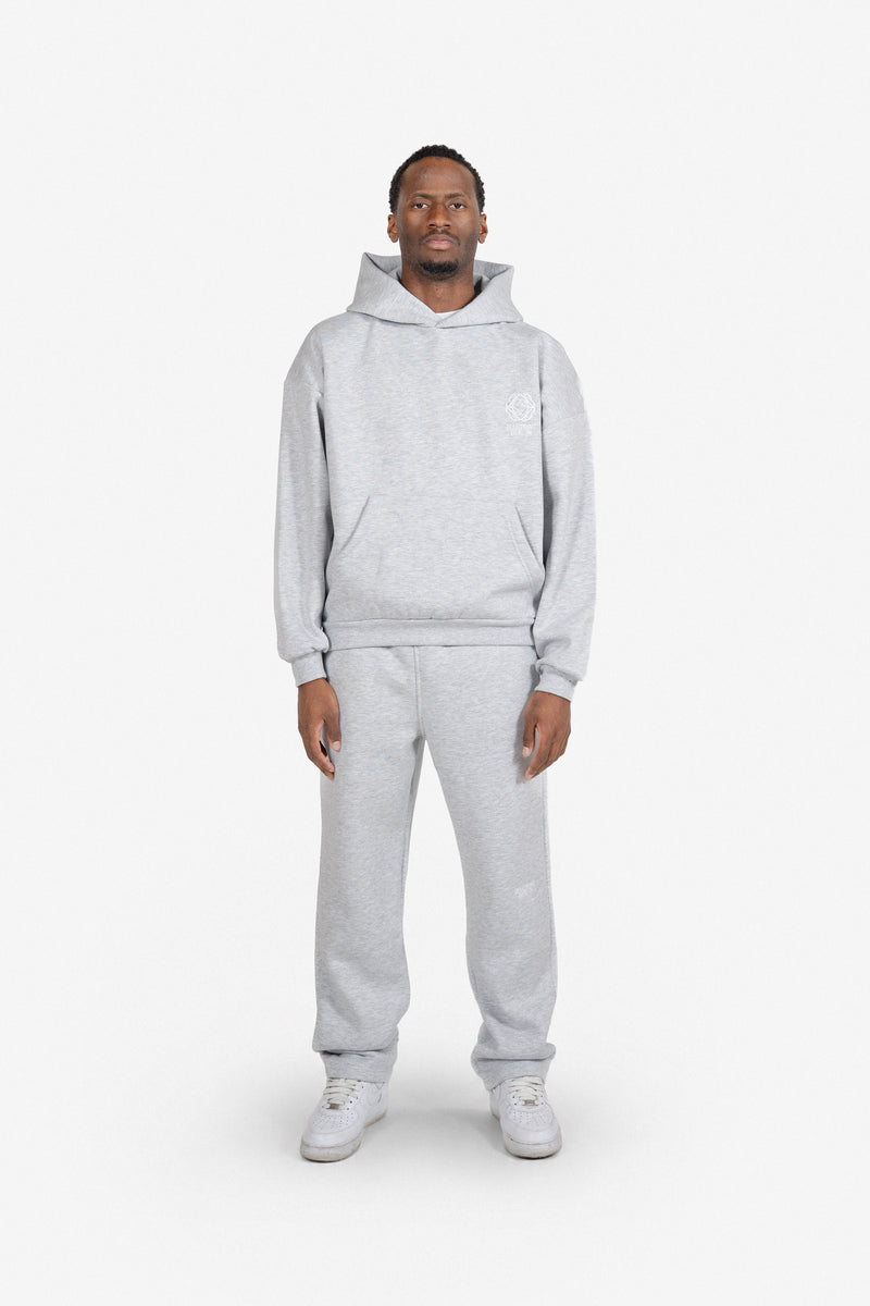 Light Grey Melange Pants