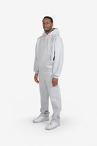 Light Grey Melange Hoodie