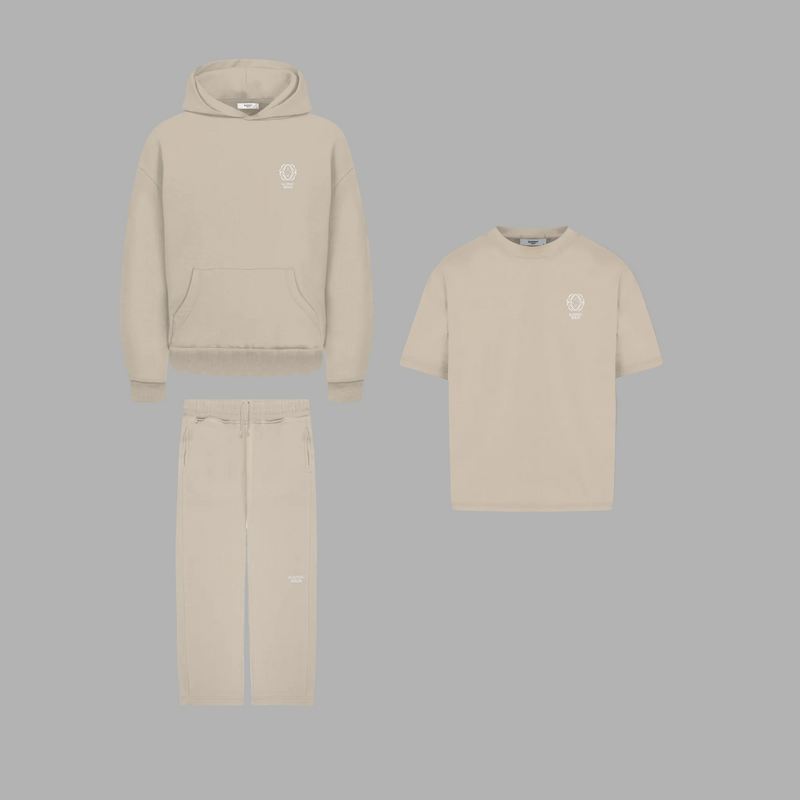 Plaza Taupe - Hoodie Set