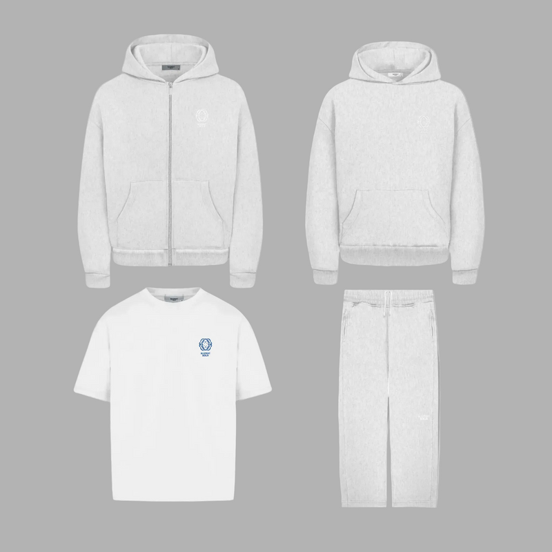 Light Grey Melange Set