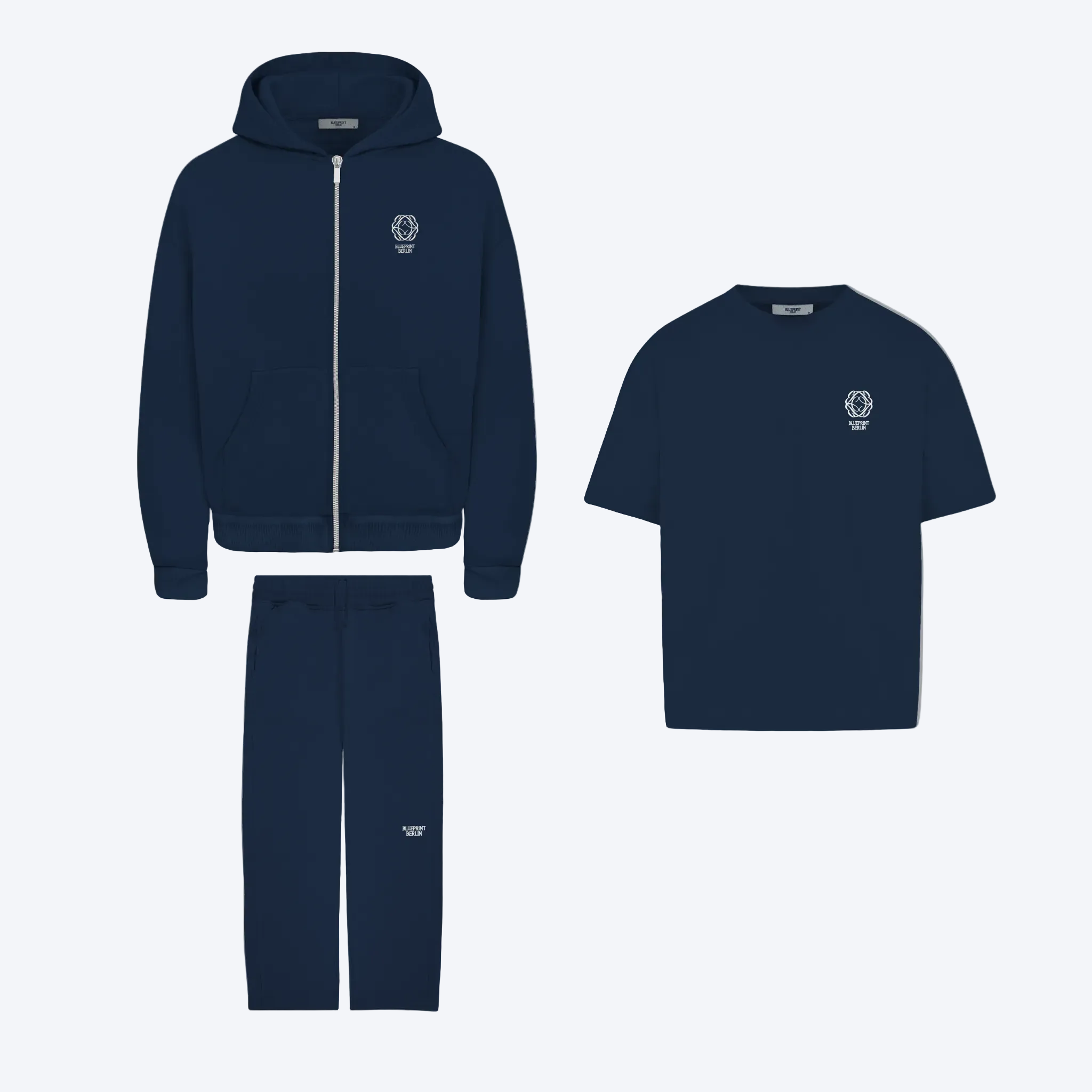 Pageant Blue - Zip Set