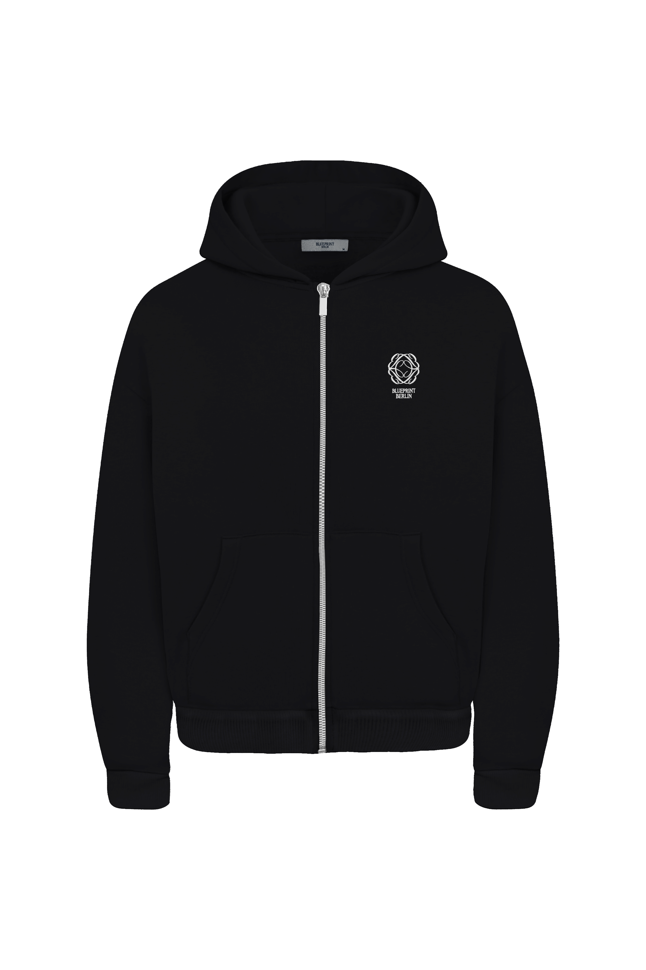 Black Zip Hoodie
