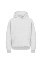 Light Grey Melange Hoodie