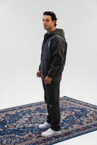 Volcanic Ash Zip Hoodie