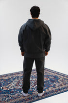 Volcanic Ash Zip Hoodie