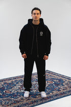 Black Zip Hoodie