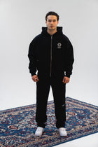 Black Zip Hoodie