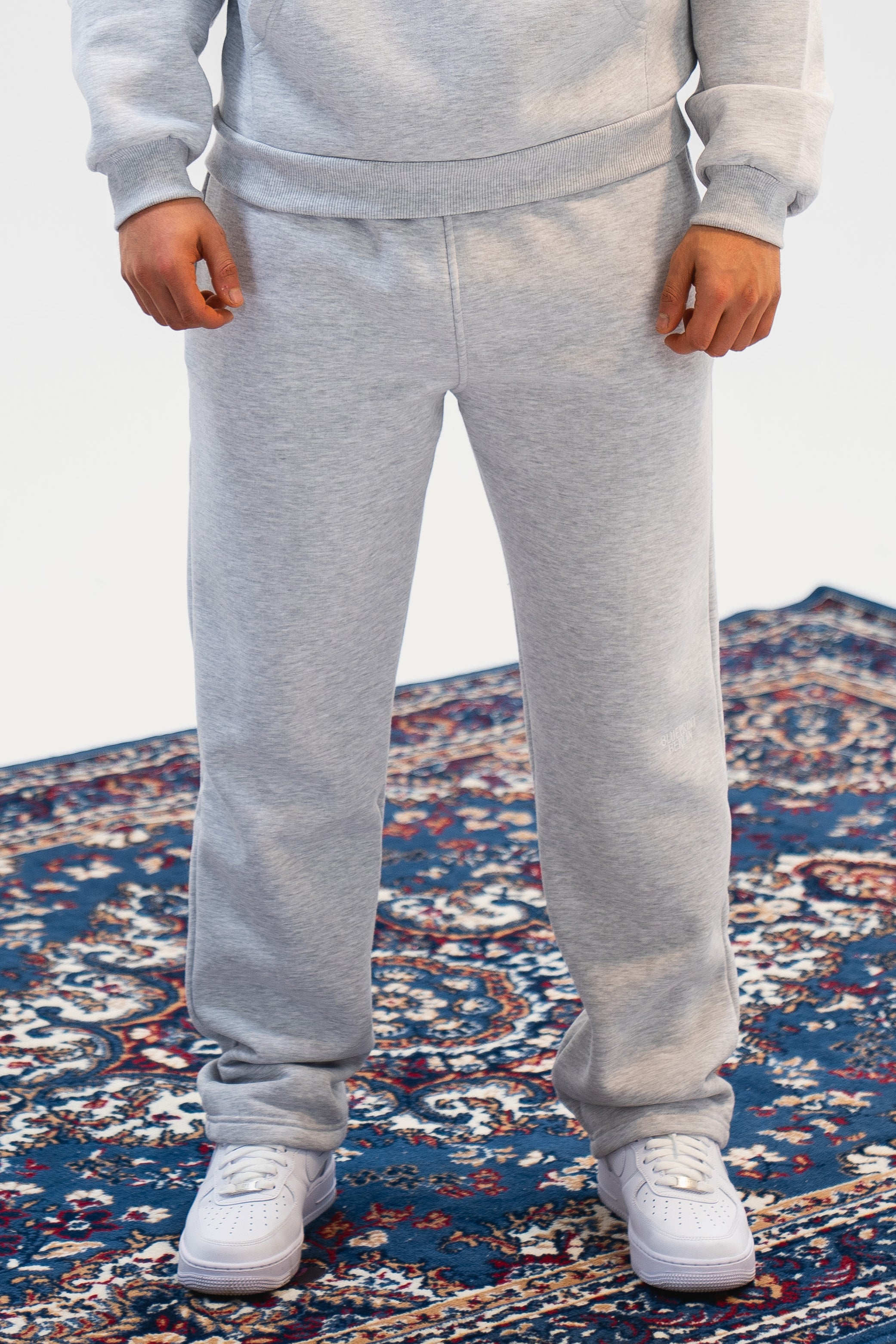 Light Grey Melange Pants