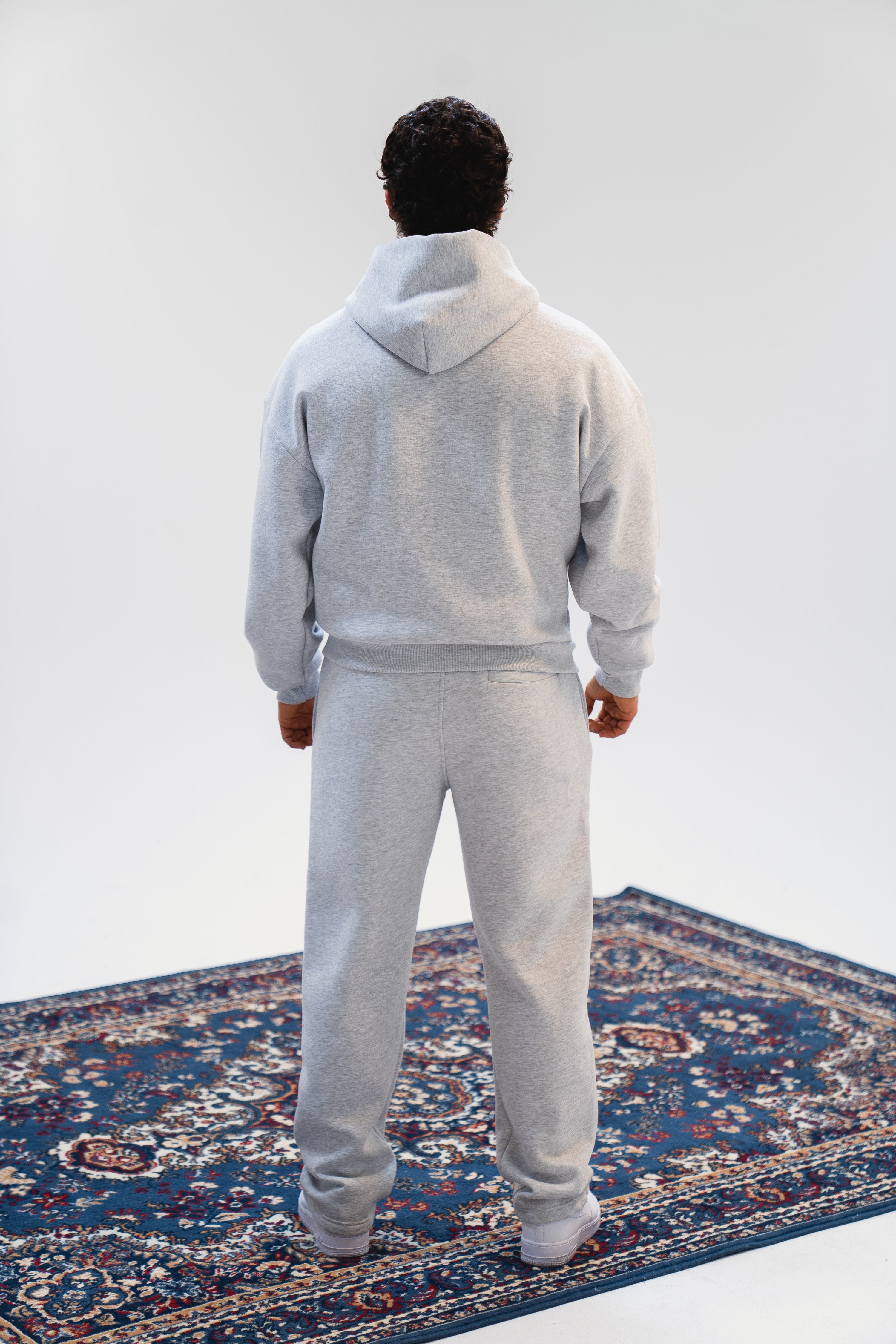 Light Grey Melange Pants