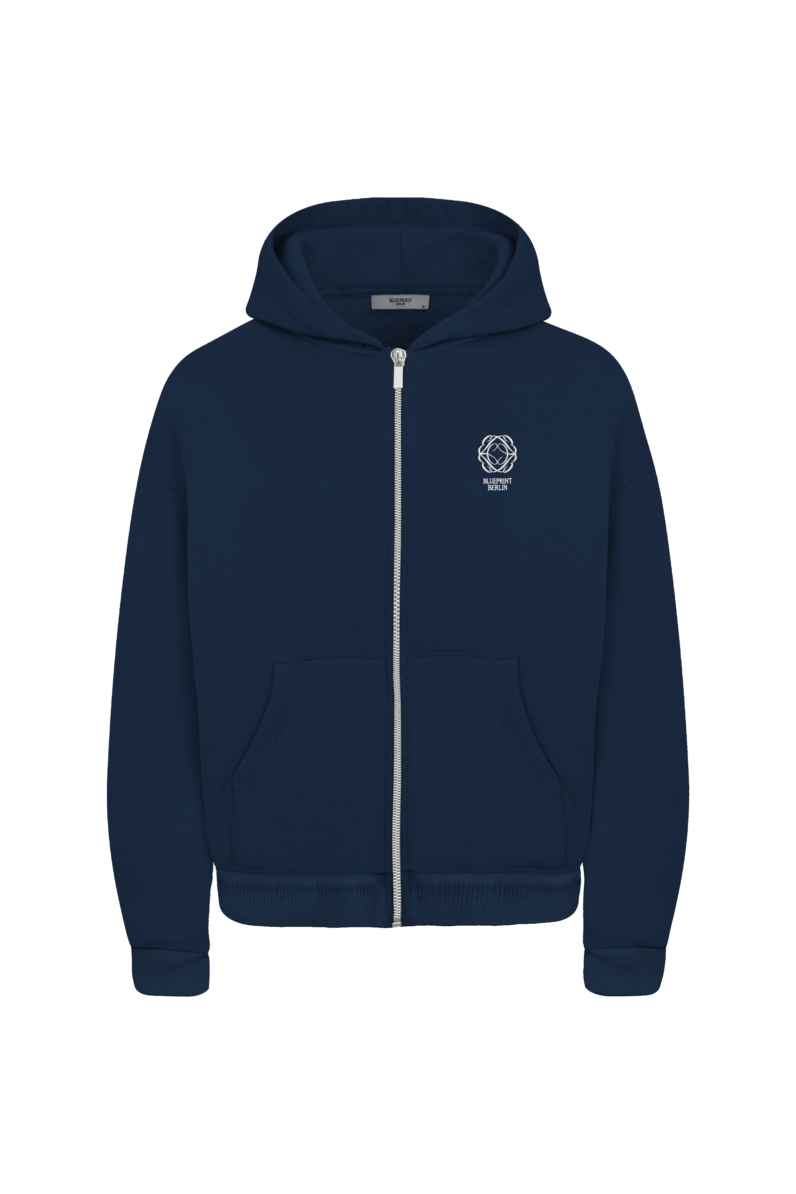 Pageant Blue Zip Hoodie